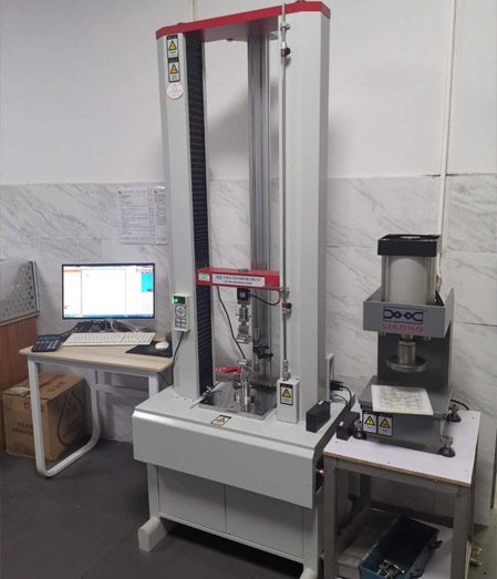 檢測儀器：拉力機(jī)